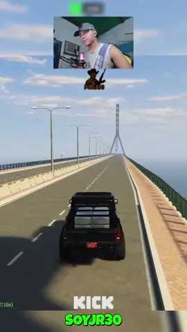 .	💪 Jeep Apocalypse contra el puente más peligroso de GTA RP #gta5 #gtarp #gtaroleplay #carreras #autos 