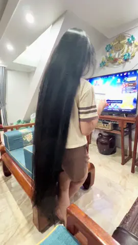 🥰🥰🥰#côngchuatocmay #hoànghang09 #tócdainhatvietnam #tócđẹp #hairlong 