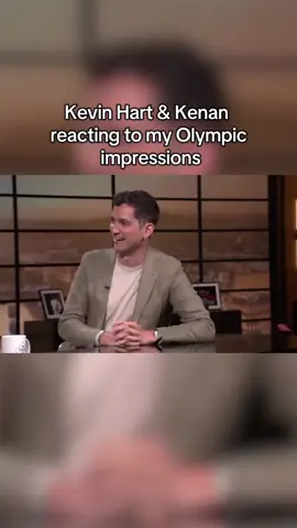 Kevin Hart & Kenan reacting to my Olympic impressions #olympics #funny #impressions #highlight #comedy 