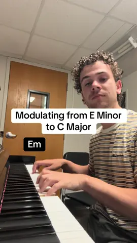 why end in Cm when u can end in C 😇 #modulation #piano #improvisation #jazz #harmony 