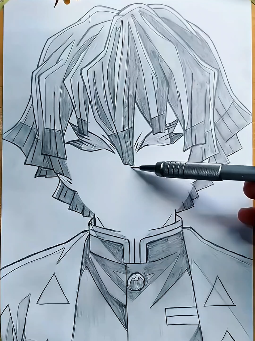 How to draw face 😈 with anime caretaker 