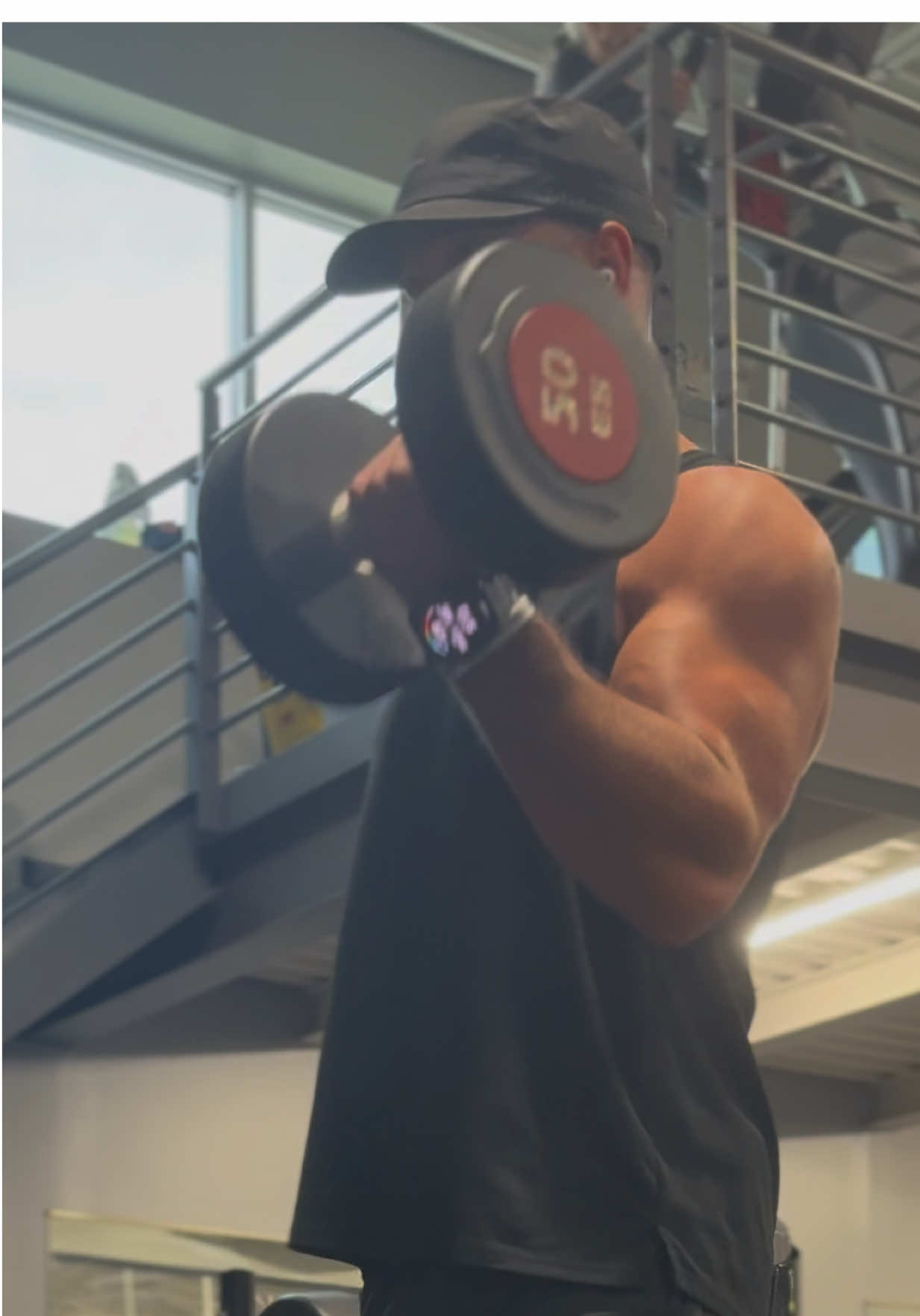 My current upper body day as a hybrid athlete 