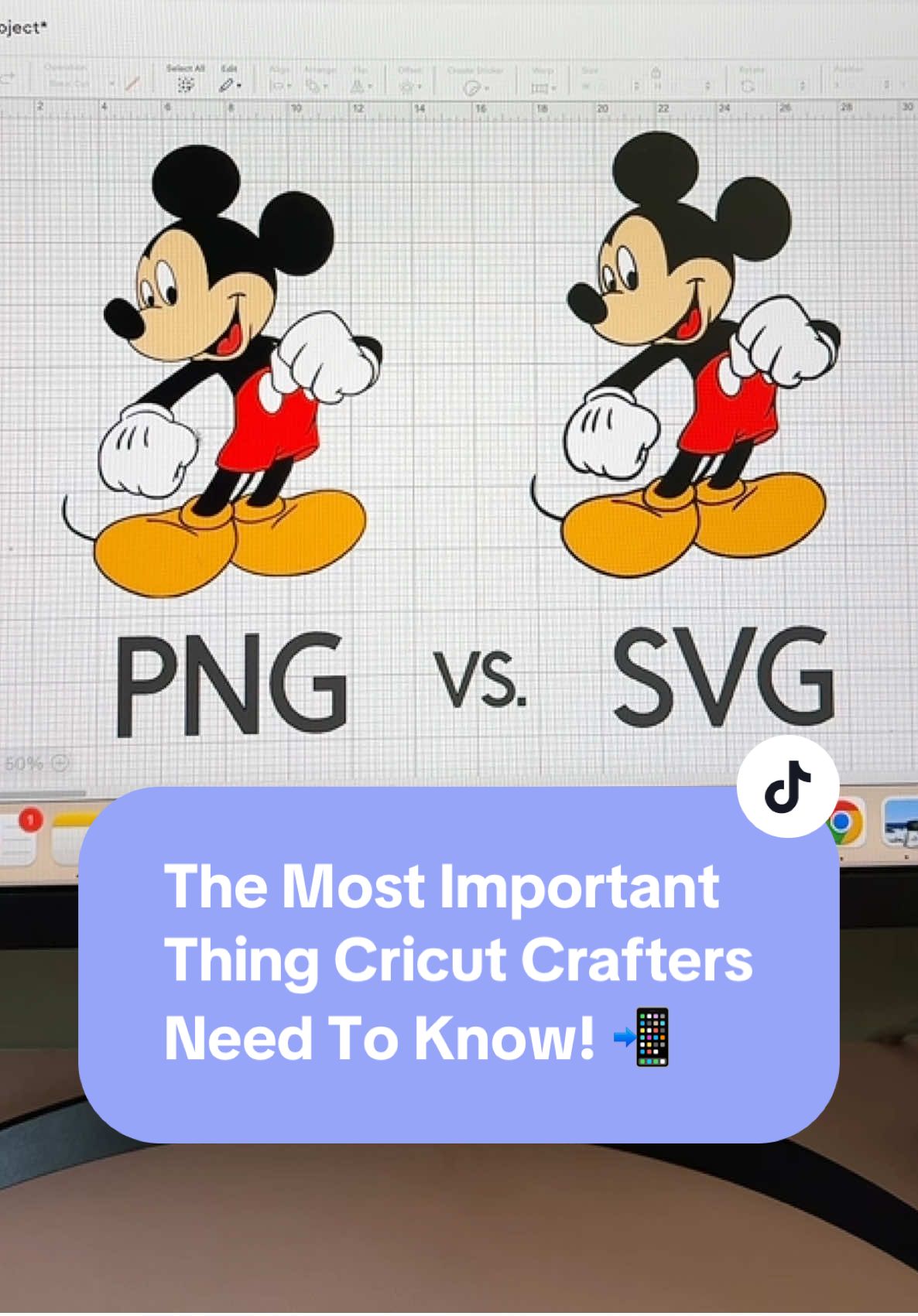 Do you know the difference between these two files? 🤔 Knowing this is crucial for any Cricut crafter! Try the converter yourself at SVGTRACE.COM or find us on the iOS App Store 📲 #cricuthacks #cricutforbeginners #cricuttipsandtricks #cricuttutorial #cricuttips 