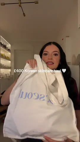 £400 Korean skincare haul 🤍 everything is from @PURESEOUL 💙 #skincare #koreanskincare #beautyhaul #pureseoul 