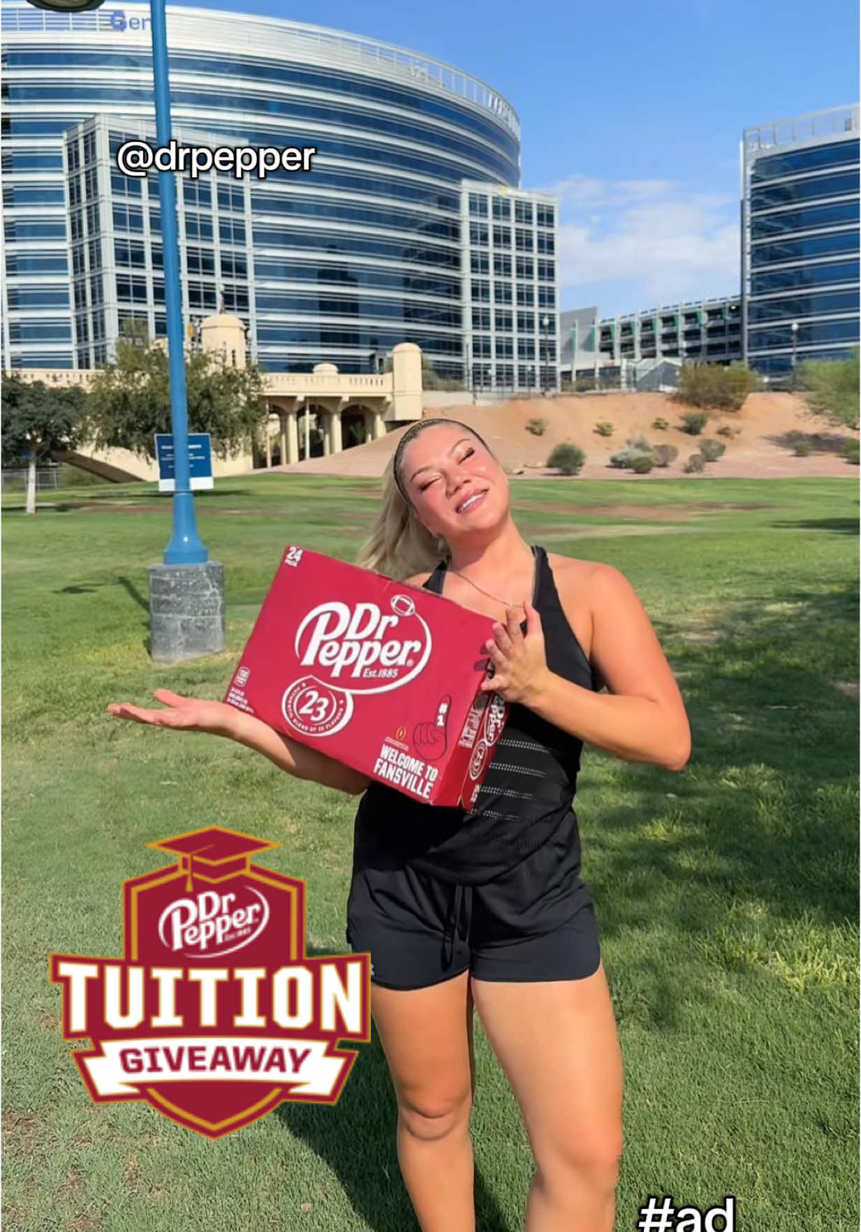 #ad ALERT ALERT 🚨 The time is now for the @DrPepper Tuition Giveaway! You can win up to $100,000 in tuition so enter for a chance to win today! Who knows, it may change your life! Visit drpeppertuition.com to enter. NO PUR. NEC. Legal U.S. Res. 18-24. 09/1 - 9/30/25. To enter & for Official Rules, visit www.drpepper.com/terms @Dr Pepper 