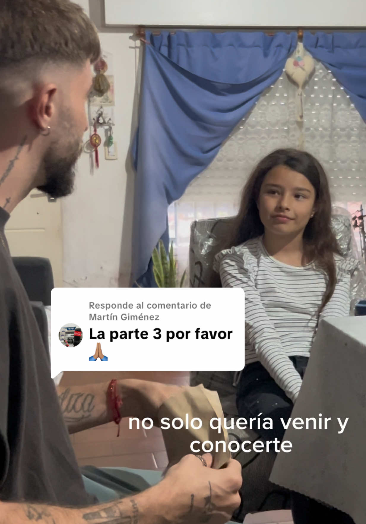 Respuesta a @Martín Giménez última sorpresa 🥹 entradas para que vengan Luana y su mamá el 31/10 al show en BsAs 🤍🤍