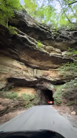 Nada tunnel with the top down #nadatunnel #redrivergorge #rrg 