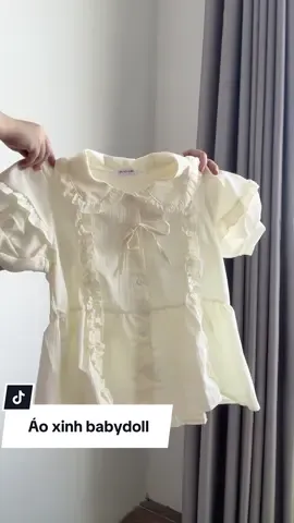 Sao mà tiểu thư vậy nè 💕🏖️ #aoxinh #aokieu #aobabydoll #babydoll #reviewthubancan_ 