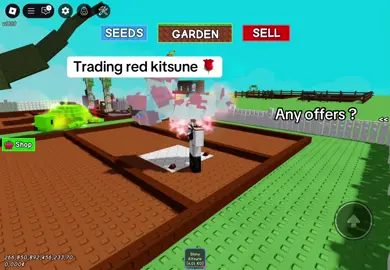 #red #kitsune #gag#growagarden #offers Offers ? 