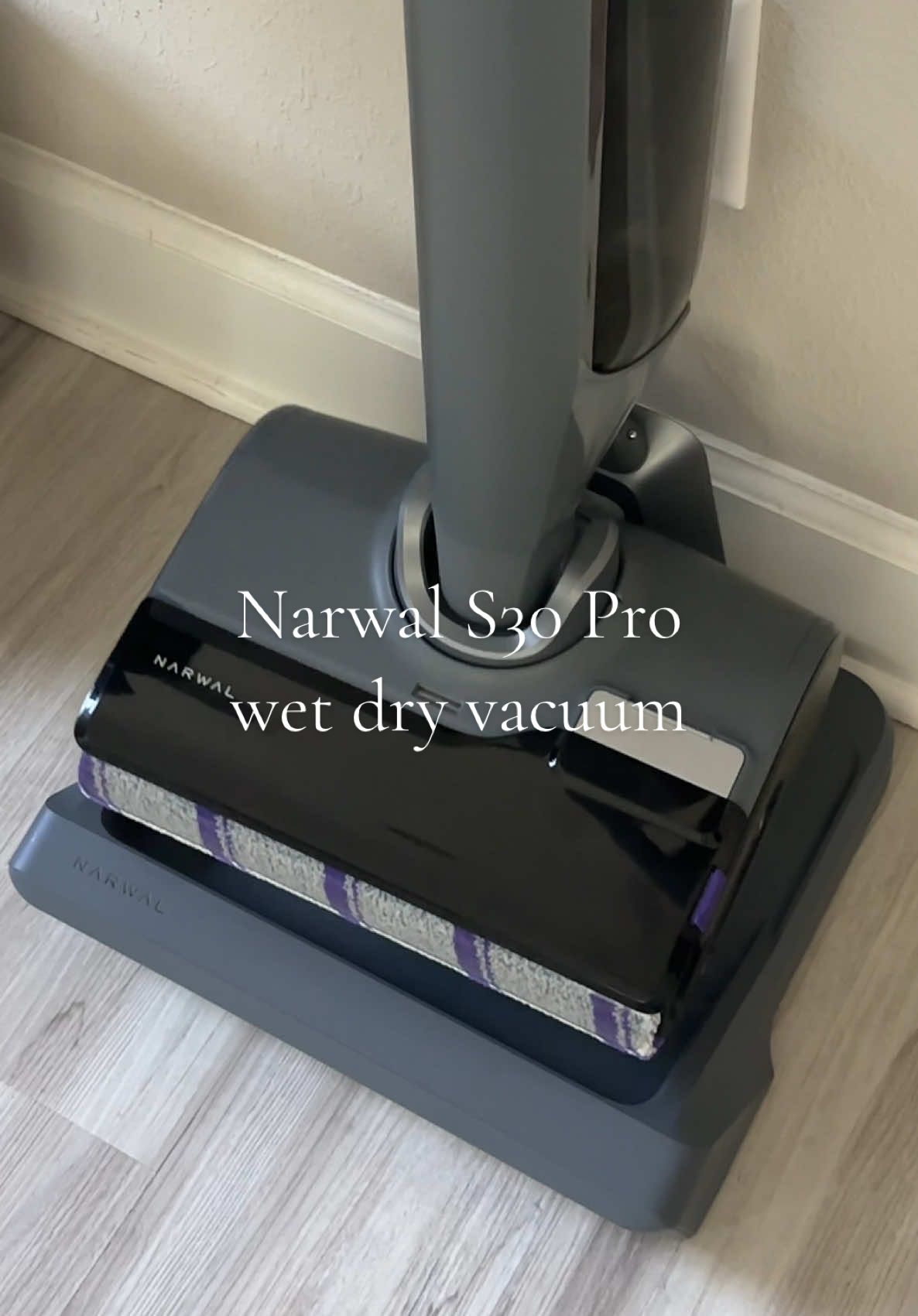 Use my exclusive code YEVAS30PRO to grab the Narwal S30 Pro Wet Dry Vacuum now with a limited launch deal—link in the comments! #narwalpartner #asmr #cleaning #CleanTok #organizedhome 