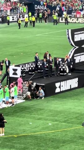 Second place for Inter Miami 2025 Leagues Cup Final #intermiami #messi #seattlesounders #sounders #fifa 