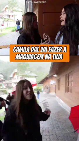 Camila Dal vai fazer a maquiagem na Tilia #tiliaoficial #tilia #tiliaweekend #camiladal