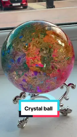 Have you always wanted a crystal ball? Well now you could have one? Click the basket for your #crystalball #decoration 
