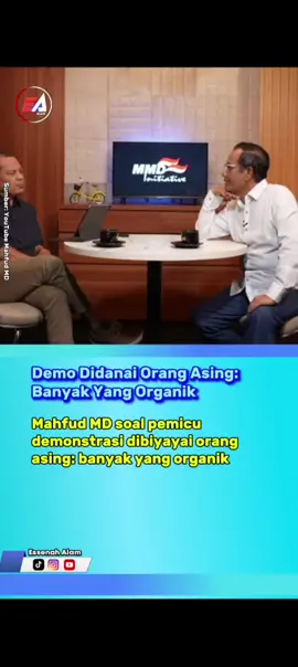 Mahfud MD soal pemicu demonstrasi dibiyayai orang  asing: 