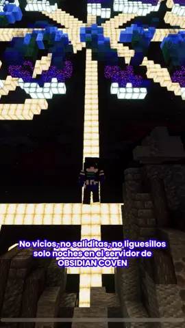 Ven y pasa el rato en Obsidian Coven, somos un servidor mixto con buena vibra  #Minecraft #serverminecraft ###minecrafgameplay #servermixto #fyp 