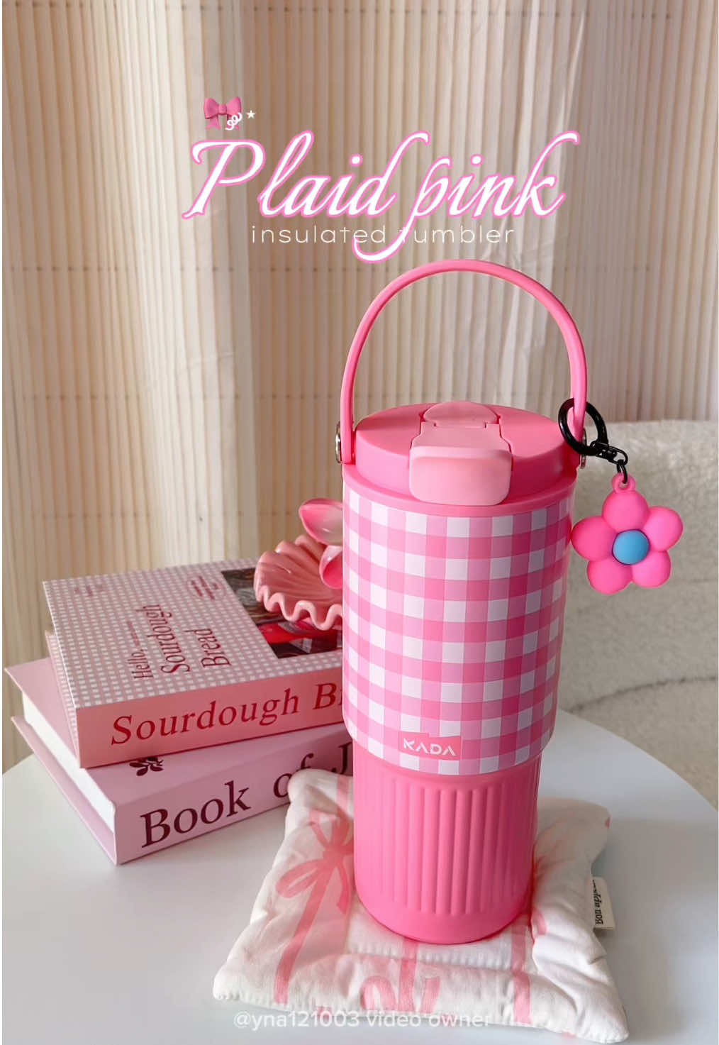 gift idea for kikay girlies! 🎀✨🩷   #kadatumbler #tumbler #insulatedtumbler #pinktumbler 