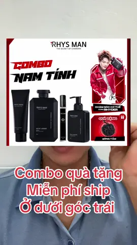 Sữa tắm gội đầu hương nước hoa cao cấp chăm sóc đàn ông thế hệ mới #rhysman #combonamtinh #comboquatang #xuhuong #rhysman1983 