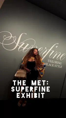My sister and I went to the superfine exhibit at The Met. It was centered around the progression of Black clothing design and Black fashion, through time.   As someone who knows their way around a sewing machine, and loves creating art, 11/10 definitely recommend!! #museum #nyc #manhattan #newyorkcity #newyork            @Luxe La  
