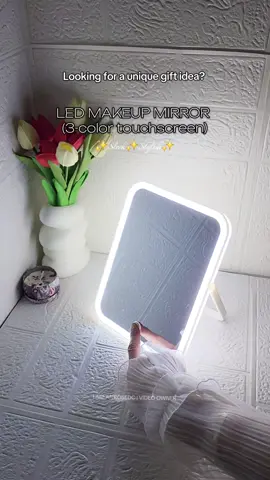 BER MONTHS, XMAS GIFT IDEA 🎄🎁🌲 This sleek and stylish LED MAKEUP MIRROR is a unique gift idea for your girl, jowa, partner, siguradong magugustuhan nya! perfect pang exchange gift, xmas gift, bdays #makeupmirror #vanitymirror #touchscreen #giftideas #christmasgift  . . . . . . LED MAKEUP MIRROR LED MAKEUP WITH LIGHTS LED MAKEUO MIRROR WITH TOUCH SCREEN LED MAKEUP MIRROR VANITY LED MAKEUP MIRROR VIDEO MAKEUP MIRROR WITH LIGHTS LED MAKEUP MIRROR 3 COLOR LED LIGHT MAKEUP MIRROR LIGHT UP MAKEUP MIRROR MAKEUP MIRROR MAKEUP MIRROR LIGHTING LED VANITY MAKEUP MIRROR 3 COLOR LED LIGHTS MIRROR