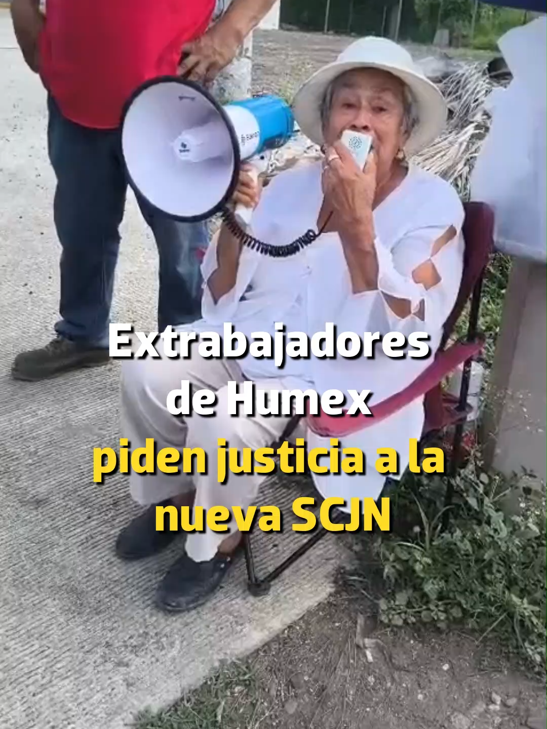 Tras 37 años, extrabajadores de Hules Mexicanos piden a la #SCJN resolver su caso✊🛑 | #Altamira