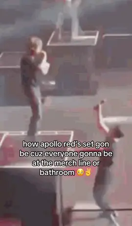 apollo red has the rest of the month to drop a banger or else i’m using his time on stage to get overpriced merch and overpriced soda #fyp #carti #antagonisttour #apollored 