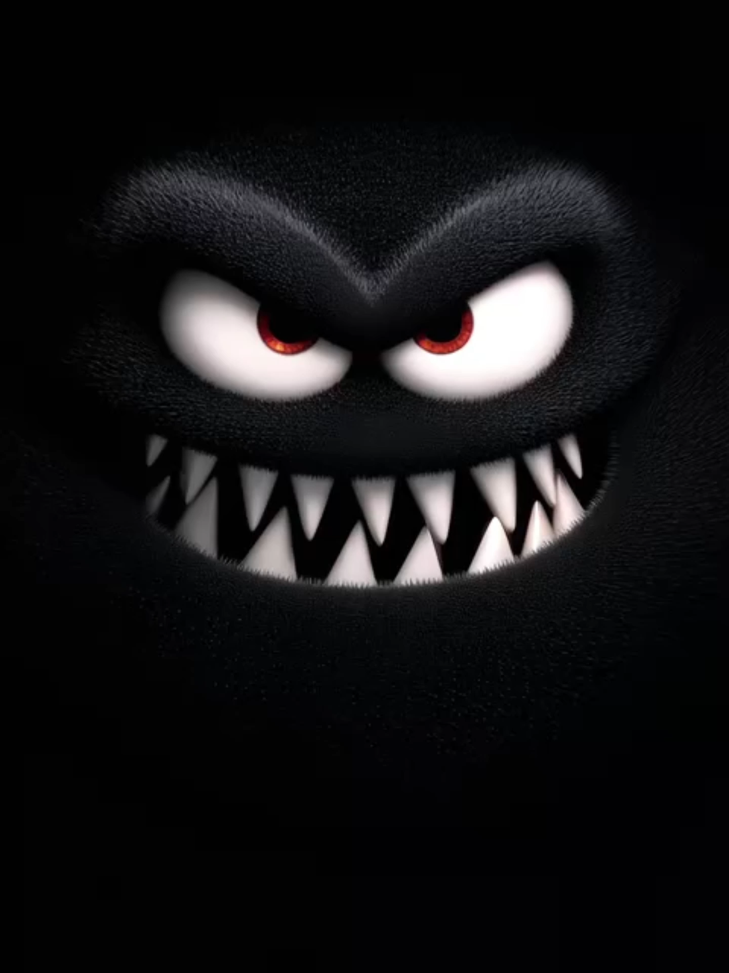 LIve Wallpaper | Smile in the Dark #monstervibes #livewallpaper #evilgrin #darkaesthetic #spookyseason #sinistersmile #darkfantasy #watching #creepyvibes #lockscreen #wallpapervideo #ai