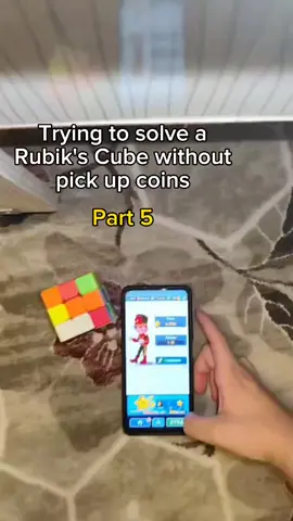 Part 5! #subwaysurfers #nocoinschallange #rubikscube #viral #fypツ 
