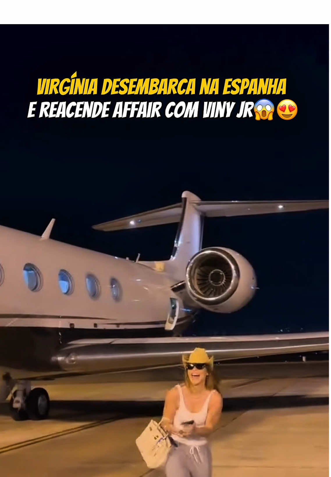 Virgínia desembarca em Madrid na Espanha e reacende Affair com Vini Jr😱😍 #virginia #vinijr 