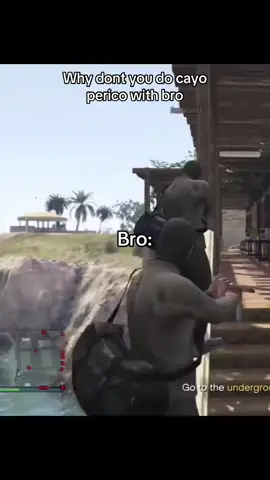 And then he asks for 60% cut #fyp #gta #bro #cayopericoheist #gta5online 