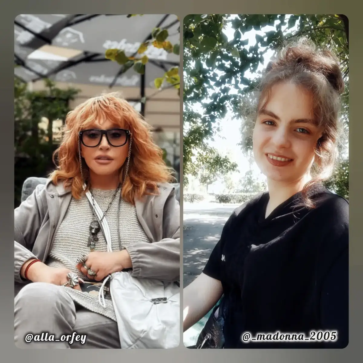 *Два фото в одно событие: просто так получилось 📸🤍 Счастливое начало осени! ✨ @alla_orfey ♾️ @_madonna_2005  #осеннийпоцелуй #осень2025 #яоченьлюьлюаллупугачёву #аллапугачёваия #яиаллапугачёва 