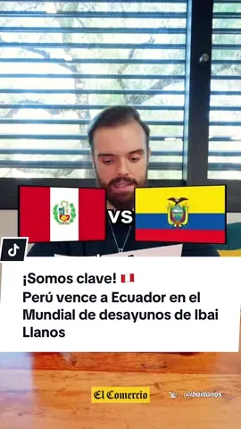 ¡Somos clave! 🇵🇪 Perú vence a Ecuador en el Mundial de desayunos de Ibai Llanos  #Peru #mundialdedesayunos #ibai #Ecuador #ibaillanos 