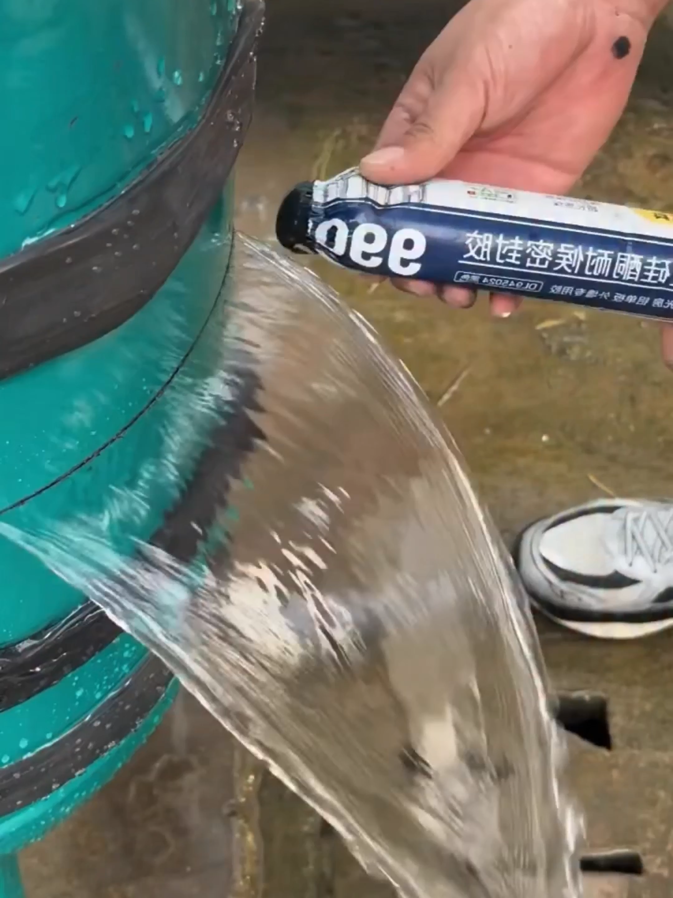 Permanent Solution for Roof & Wall Cracks | DIY Fix #waterproofsolution #diyrepair #roofleak #diyusa #fypusa #tiktokshop #tiktokmade #fyp