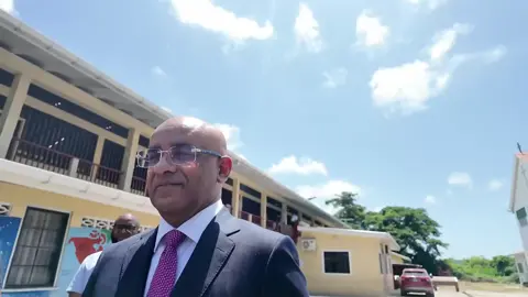 ELECTIONS 2025 🇬🇾  Vice-President and PPP General Secretary, Dr. Bharrat Jagdeo, spoke with members of the media after casting his ballot at St Paul's Primary School. 🎥: Peoples Progressive Party/Civic