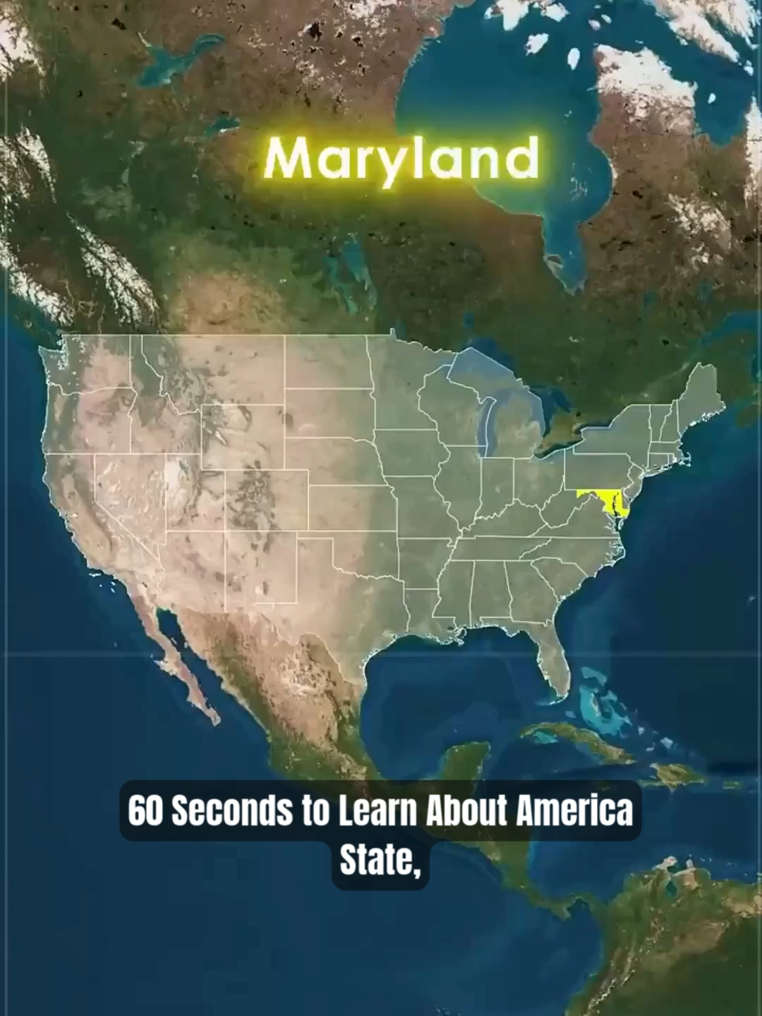 Maryland 60 seconds to learn about a America state Crab African-American Ideal Place to Live#Geography #mapanimation #unitedstate #america #viralvideo #viral #newyork