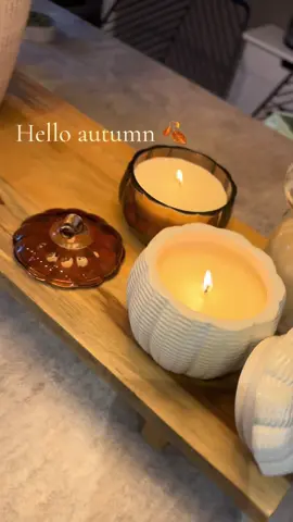 I think I have an addiction to candles #candles #homedecor #autumn #cozyathome #cozy 