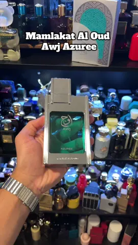 Mamlakat Al Oud Awj Azuree Eau #fragrancetiktok #jeremyfragrance #colognetok #atomizer #cologne 