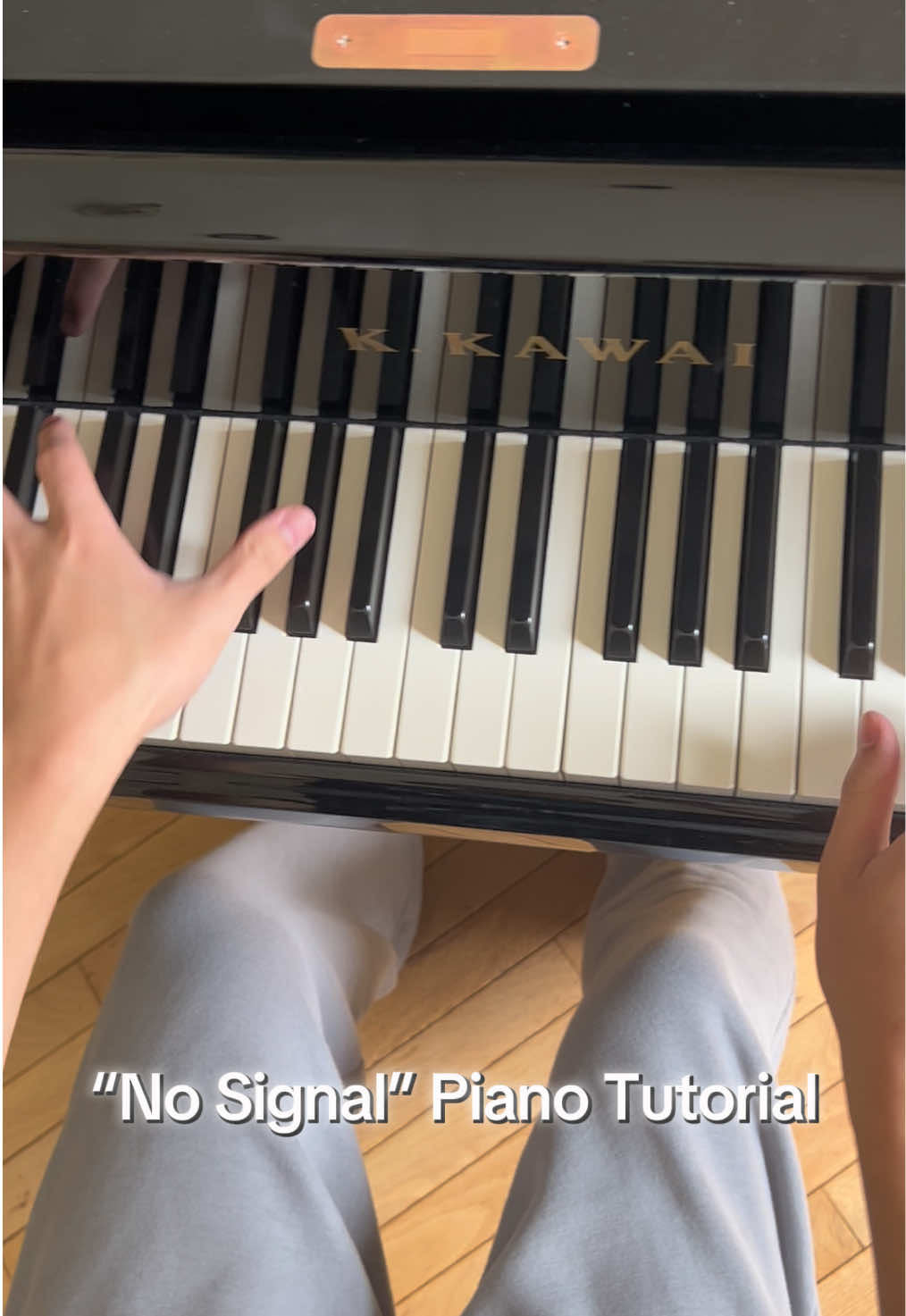 No Signal Piano Tutorial #piano #funk #tutorial #bluelock #viral 
