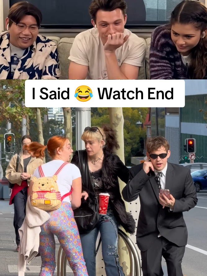 Tom Holland Reaction What's your name 😂 I Said Take  #tomholland #funny #recation #trynottolaughchallenge #viral 