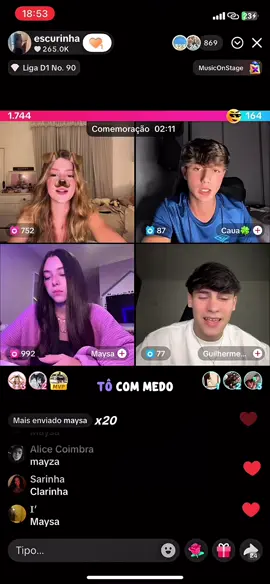 Eitaa!! PPP 🔥 #clarinha #maysa #gustavo #cupido #tropadotaspio 