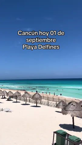 Cancún hoy 01 de septiembre 2025 #cancun #rivieramaya #playa #foryou #fyp 