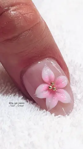 3d Flower Nail InSpo 🌸 #perthnailtech #fyp #nailart #nail #nailtutorial 