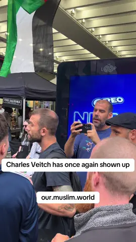 Charlie Veitch seems to turn up at protests provoking people #charlie #manchester #youtubers #bodyguard #uktiktok 