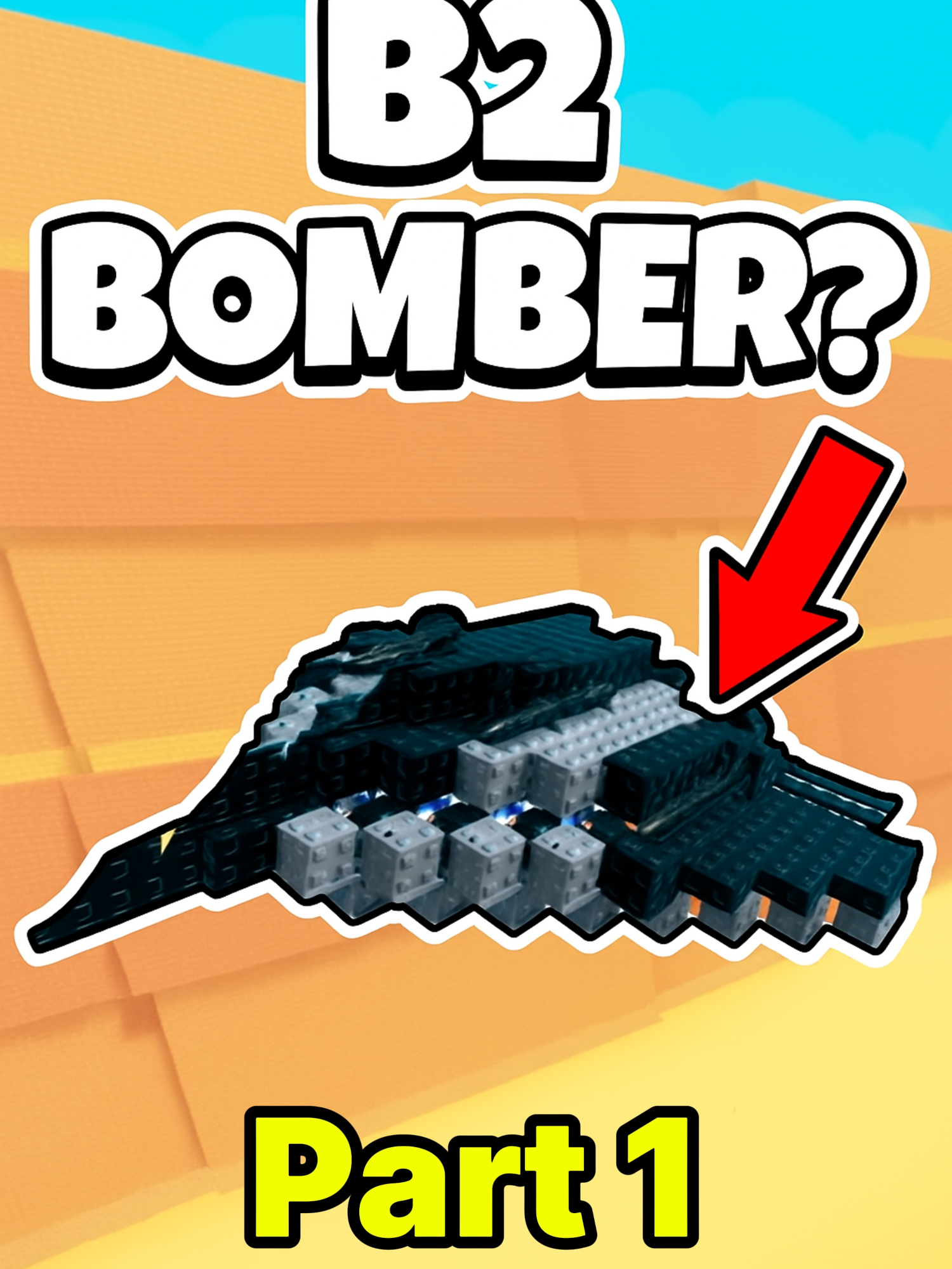 I BUILT the BEST B-2 BOMBER in Roblox Build a Plane! ✈️😱 (Part 1)