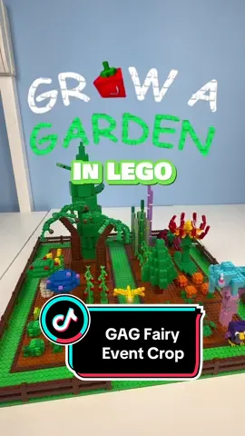 Adding a new Fairy Event crop to the LEGO Grow A Garden #lego #growagarden #roblox 