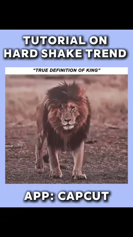 Hard Shake Tutorial on CapCut 🖤 #capcut_edit #capcutmaster #capcuttutorial #capcutpioneer #CapCut 
