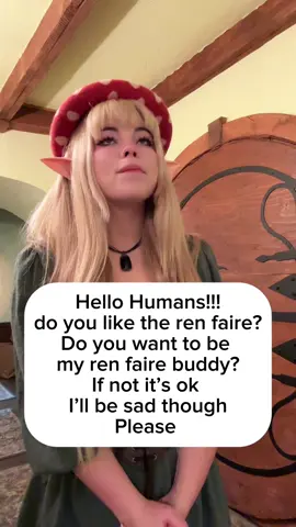 Do you wanna be my ren fairy buddy this time? 🥺🧝‍♀️