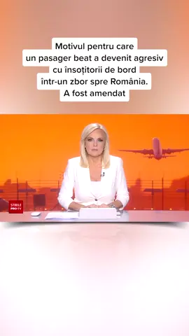 S-a lăsat cu țipete și îmbrânceli la bordul unei aeronave care a decolat luni dimineață de la Bruxelles cu destinația București. #stirileprotvdeastazi #news #stiri #protv #stirileprotv