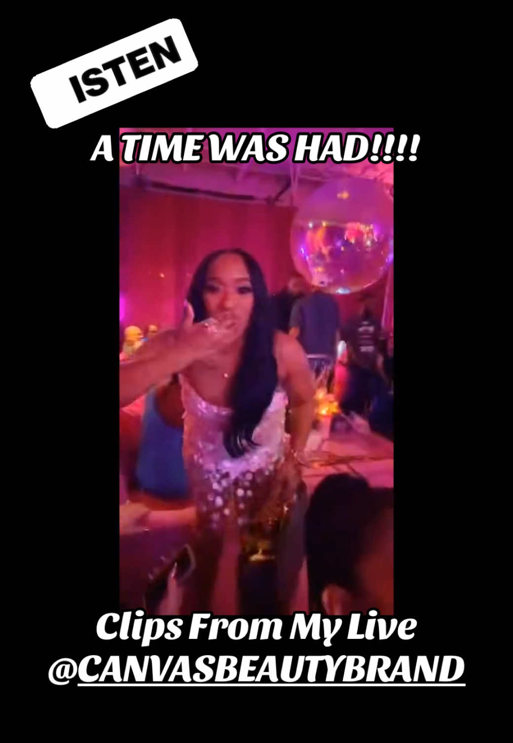 #canvasbeautybrand #atimewashad #canvasclique #stormisteele #liveclips @CANVAS BEAUTY BRAND 