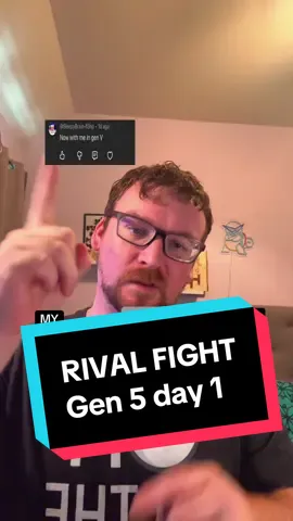 Gen 5 day 1! RIVAL FIGHT! Can we make it out of the lab?? #fyp #foryou #pokemon #pokemontiktok #viral