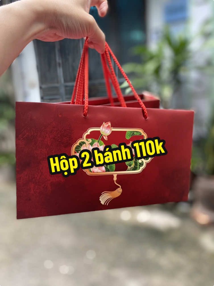 Hộp 2 bánh trung thu có túi sang trọng #oaioi #banhdeo #banhnuong #banhtrungthu #bepcovuong 